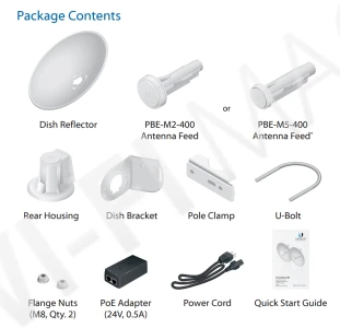 Ubiquiti PowerBeam M2-400 18dBi