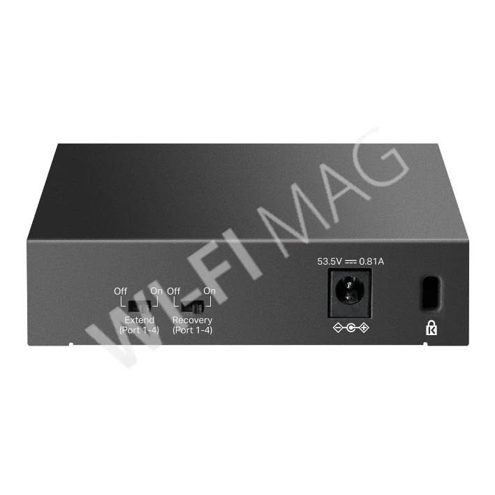 TP-Link LS105LP, LiteWave 5-портовый 10/100 Мбит/с (4 PoE) неуправляемый коммутатор