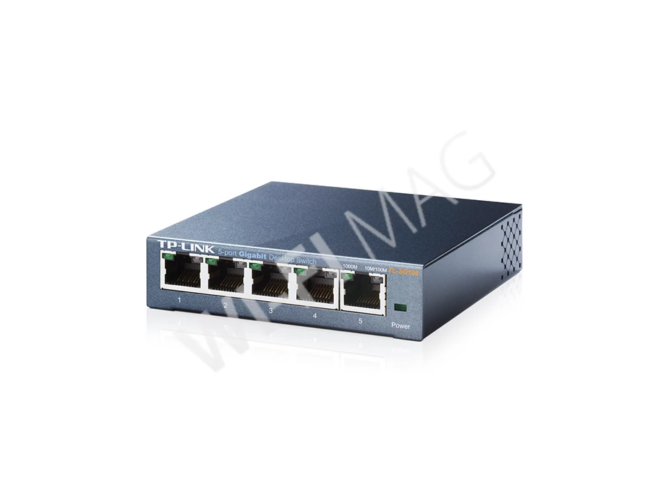 TP-Link TL-SG105, 5-портовый гигабитный настольный коммутатор