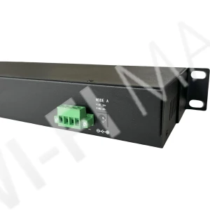 Conexpro POE-PAN24-GBM, 24-портовая гигабитная пассивная PoE-панель для 19" стойки