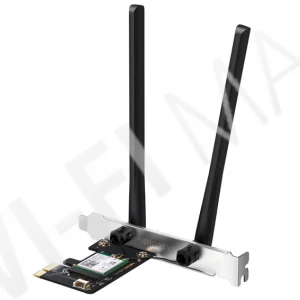 Mercusys MA80XE, двухдиапазонный с поддержкой AX3000 Wi-Fi 6, Bluetooth 5.2 PCI Express адаптер