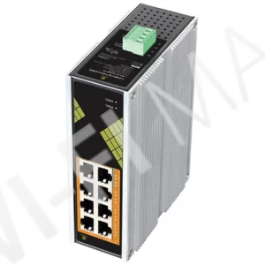 Conexpro GNT-IG1008GP-DC, промышленный с 8 PoE (1 Гбит/с) портами неуправляемый коммутатор