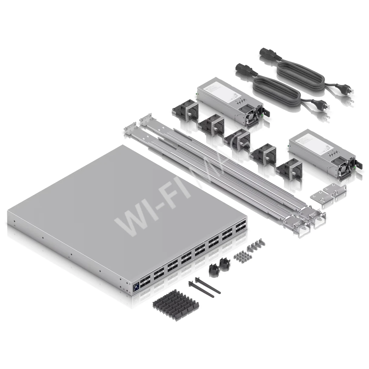 Ubiquiti UniFi Enterprise Campus Switch Core 3,2 Тбит/с, 34-портовый (32 QSFP28) Etherlighting коммутатор