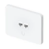 Ubiquiti Horizontal 2-Port Paintable Keystone Wall Plate (4-pack) горизонтальные панели с 2-мя слотами Keystone (4 штуки)
