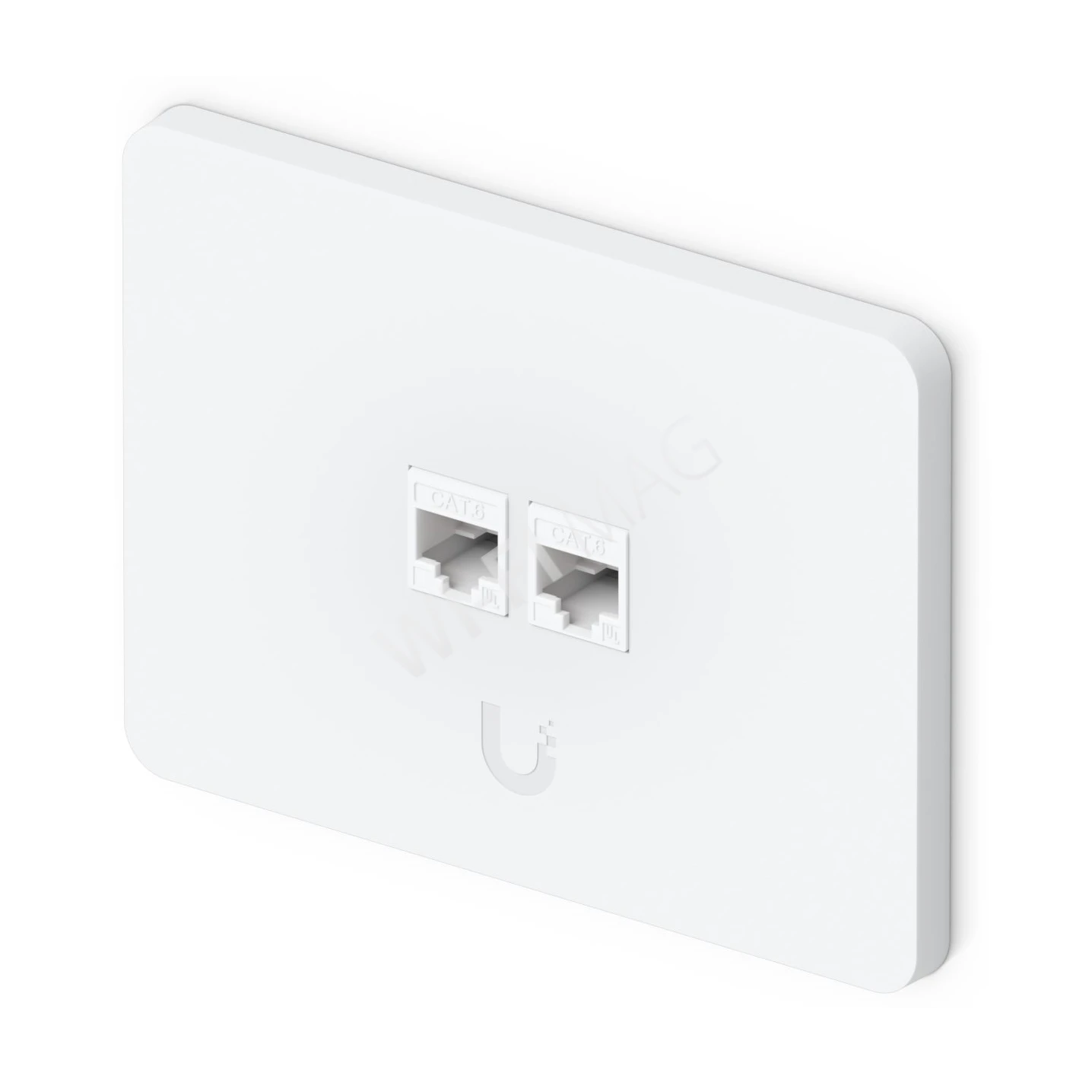 Ubiquiti Horizontal 2-Port Paintable Keystone Wall Plate (4-pack) горизонтальные панели с 2-мя слотами Keystone (4 штуки)