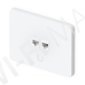 Ubiquiti Horizontal 2-Port Paintable Keystone Wall Plate (4-pack) горизонтальные панели с 2-мя слотами Keystone (4 штуки)