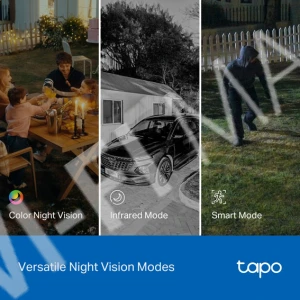 TP-Link Tapo C545D, 3Мп уличная 360° с цветным ночным видением и двумя объективами Wi-Fi 6