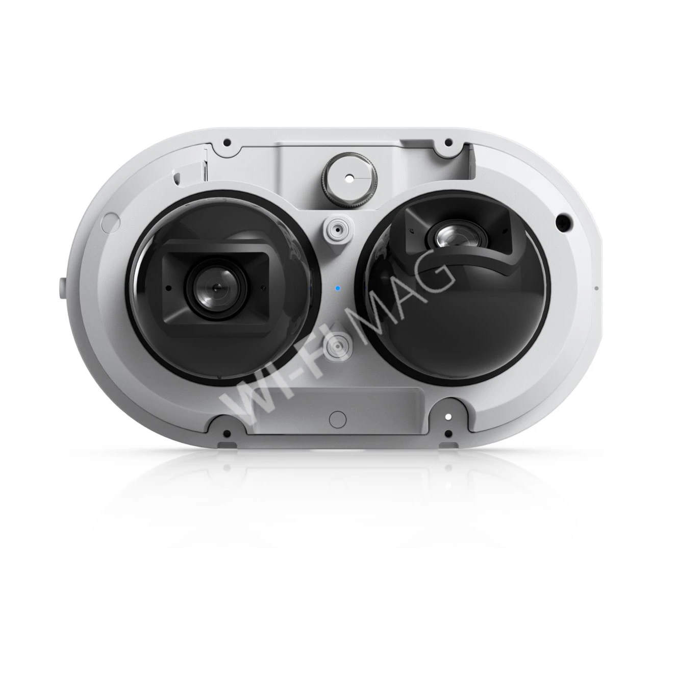 Ubiquiti UniFi AI Multi Sensor 2 Camera White, 16 Мп белая уличная PoE+ с 2-мя объективами и 2,33-кратным зумом IP-видеокамера