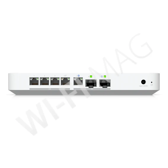 Ubiquiti UniFi Cloud Gateway Fiber, шлюз-концентратор UniFi с 4 Ethernet-портами 2,5 Гбит/с и сменным SSD до 2 ТБ