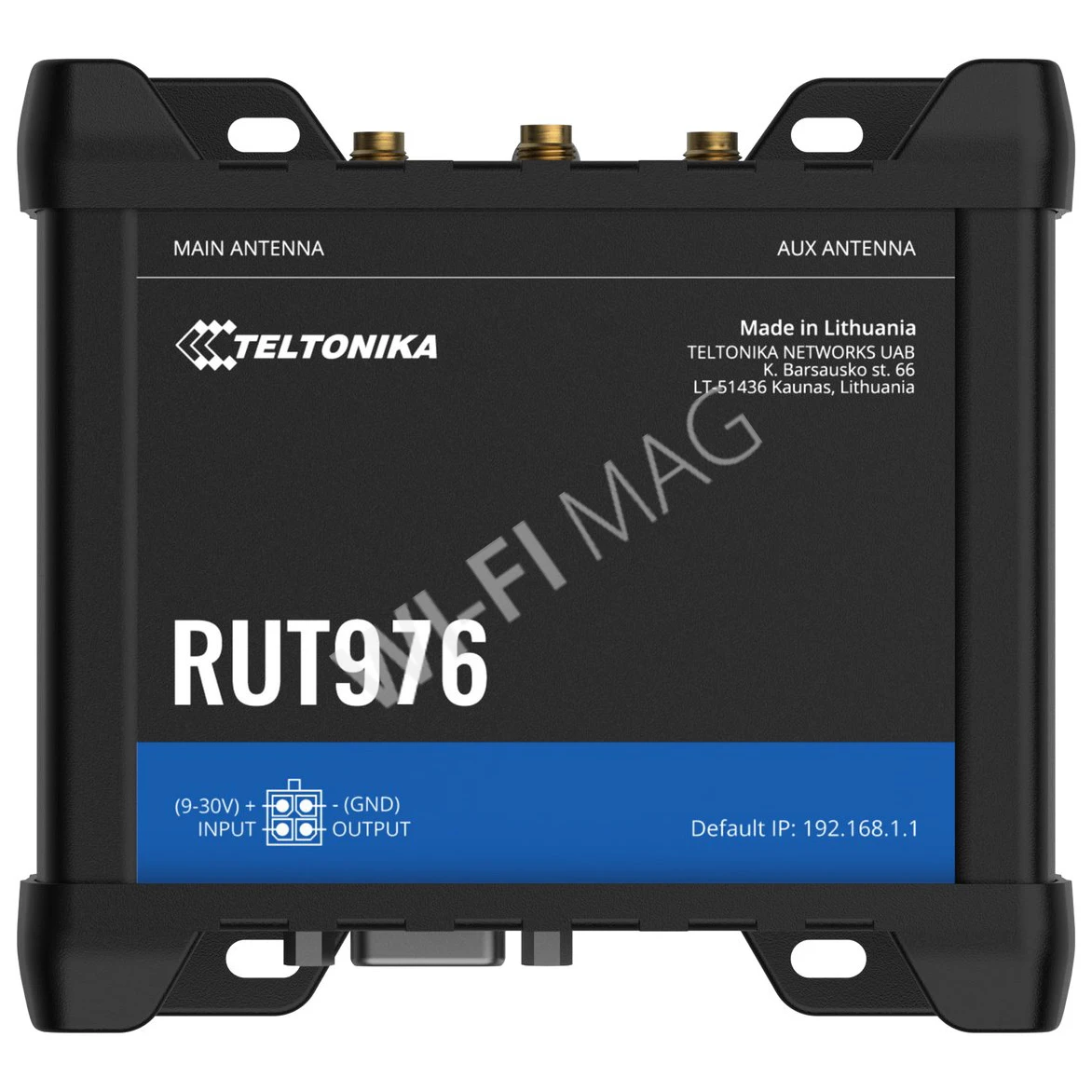 Teltonika RUT976 RedCAP 5G Router 2 SIM, промышленный 5G маршрутизатор Wi-Fi 4