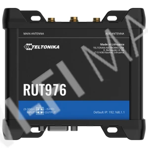 Teltonika RUT976 RedCAP 5G Router 2 SIM, промышленный 5G маршрутизатор Wi-Fi 4