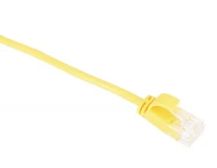 Кабель патч-корд Masterlan Comfort patch cable UTP, Cat6, extra slim, 3 м, неэкранированный, желтый