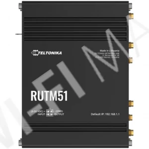 Teltonika RUTM51, двухдиапазонный промышленный маршрутизатор 5G Wi-Fi 5 c 2-мя слотами для SIM