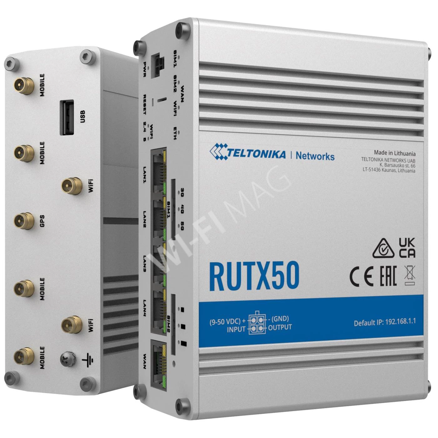 Teltonika RUTX50 WiFi 5G Router, электронное устройство