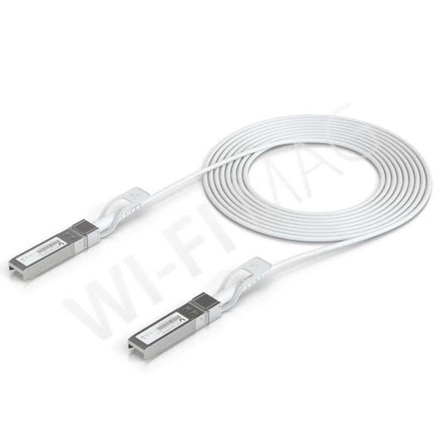 Ubiquiti UniFi DAC Uplink Cable, SFP28, соединительный кабель с автоматической оптимизацией для устройств UniFi, длина 3 м.