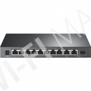TP-Link TL-SG1210PP, 9-портовый неуправляемый коммутатор 1 Гбит/с с 6-ю PoE+, 2-мя PoE++ и комбинированным RJ45/SFP