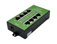 Питание, POE оборудование Conexpro POE-PAN4-GBM-AF/AT, 4-портовый гигабитный 802.3af/at PoE-инжектор