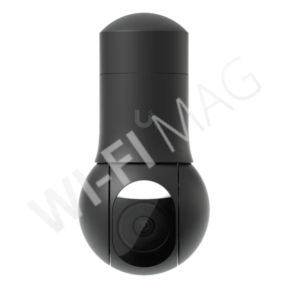 Ubiquiti UniFi G5 PTZ Camera, 5 Мп уличная с цветным ночным видением и микрофоном IP-видеокамера PoE+, черная