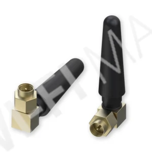 Teltonika PR1US450 Angled Compact Mobile SMA Antenna 5 dBi, угловая мобильная всенаправленная антенна