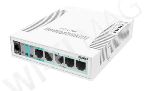 Mikrotik Cloud Smart Switch CSS106-5G-1Sr2 (RB260GS) электронное устройство