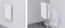 Ubiquiti UniFi 7 Pro Wall, трехдиапазонная точка доступа Wi-Fi 7 с 6 пространственными потоками