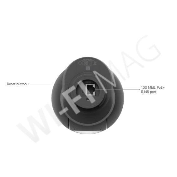 Ubiquiti UniFi G6 PTZ Camera Black, 8 Мп уличная PoE+ с 10-кратным зумом и 2-мя объективами черная IP-видеокамера