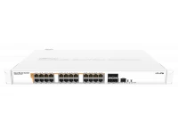 Управляемые коммутаторы с PoE MikroTik Cloud Router Switch CRS328-24P-4S+RM