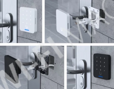 Ubiquiti UniFi Access G3 Reader Flex White, белый NFC/Bluetooth считыватель с клавиатурой и с Apple Touch Pass