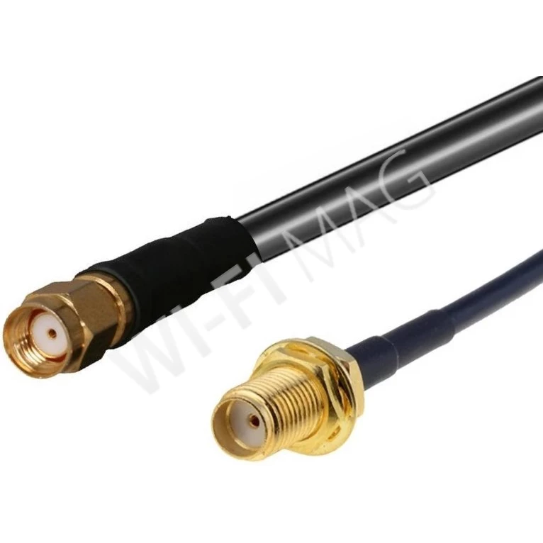 Кабель SMA Female/RSMA Male RF240, 0,3 м