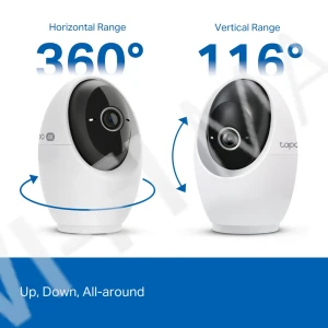 TP-Link Tapo C260, 8Мп умная с 18-кратным цифровым зумом, двусторонней аудиосвязью и сигнализацией Wi‑Fi-камера