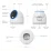 Ubiquiti UniFi Video Camera AI Turret Black, 8 Мп черная уличная PoE+ турельная со слотом для карты памяти IP-видеокамера