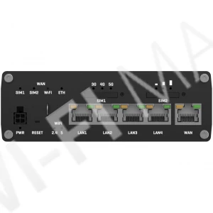 Teltonika RUTM51, двухдиапазонный промышленный маршрутизатор 5G Wi-Fi 5 c 2-мя слотами для SIM