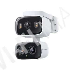 TP-Link Tapo C246D, 3Мп умная уличная с 2-мя объективами и 10,8-кратным цифровым зумом Wi-Fi-камера 2,4 ГГц