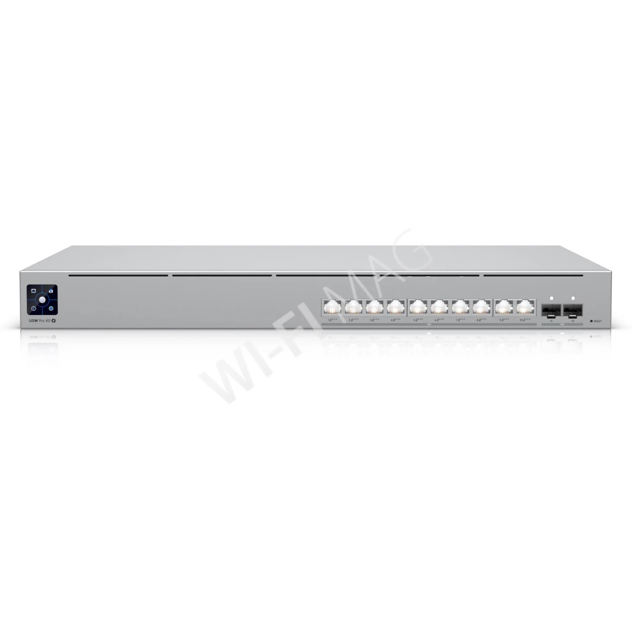 Ubiquiti UniFi Switch Pro XG 10 PoE, коммутатор с 10-ю портами Etherlighting™10 Гбит/с RJ45 PoE+++ и 2-мя SFP+