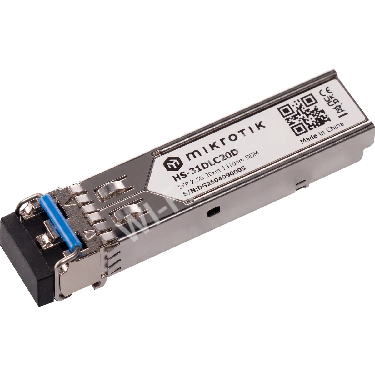 Mikrotik HS-31DLC20D, 1/2.5 Гбит/с, SM, 2xLC, 20км, 1310нм, SFP-модуль