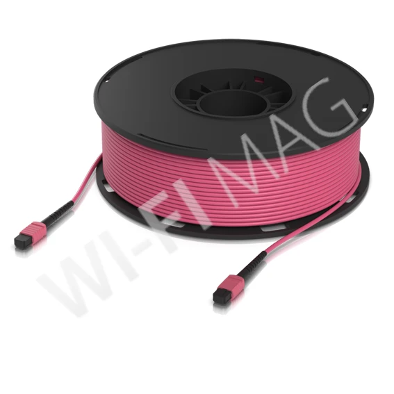 Ubiquiti Unifi OM4 MPO-12 UPC Fiber Patch Cable (100 m) оптический кабель / патч-корд (100 метров)