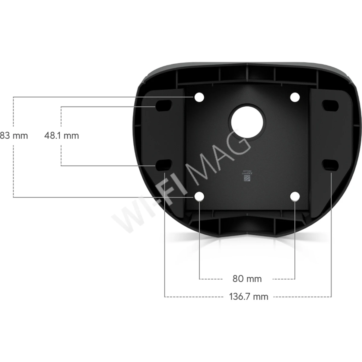 Ubiquiti AI PTZ Precision Corner Mount Black, черный угловой кронштейн для камер UVC-AI-PTZ-Precision