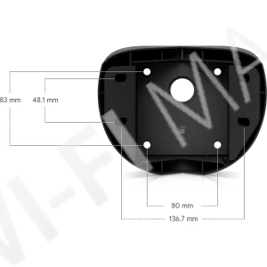 Ubiquiti AI PTZ Precision Corner Mount Black, черный угловой кронштейн для камер UVC-AI-PTZ-Precision