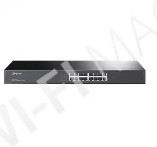 TP-Link TL-SF1016, 16-портовый (10/100 Мбит/с) неуправляемый коммутатор