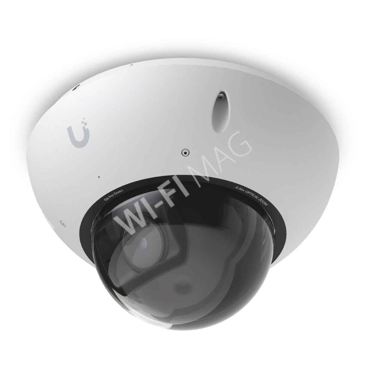 Ubiquiti UniFi G6 Pro Dome Camera White, 8 Мп уличная PoE+ с 2,36-кратным зумом и слотом для MicroSD белая IP-видеокамера