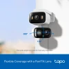 TP-Link Tapo C246D, 3Мп умная уличная с 2-мя объективами и 10,8-кратным цифровым зумом Wi-Fi-камера 2,4 ГГц