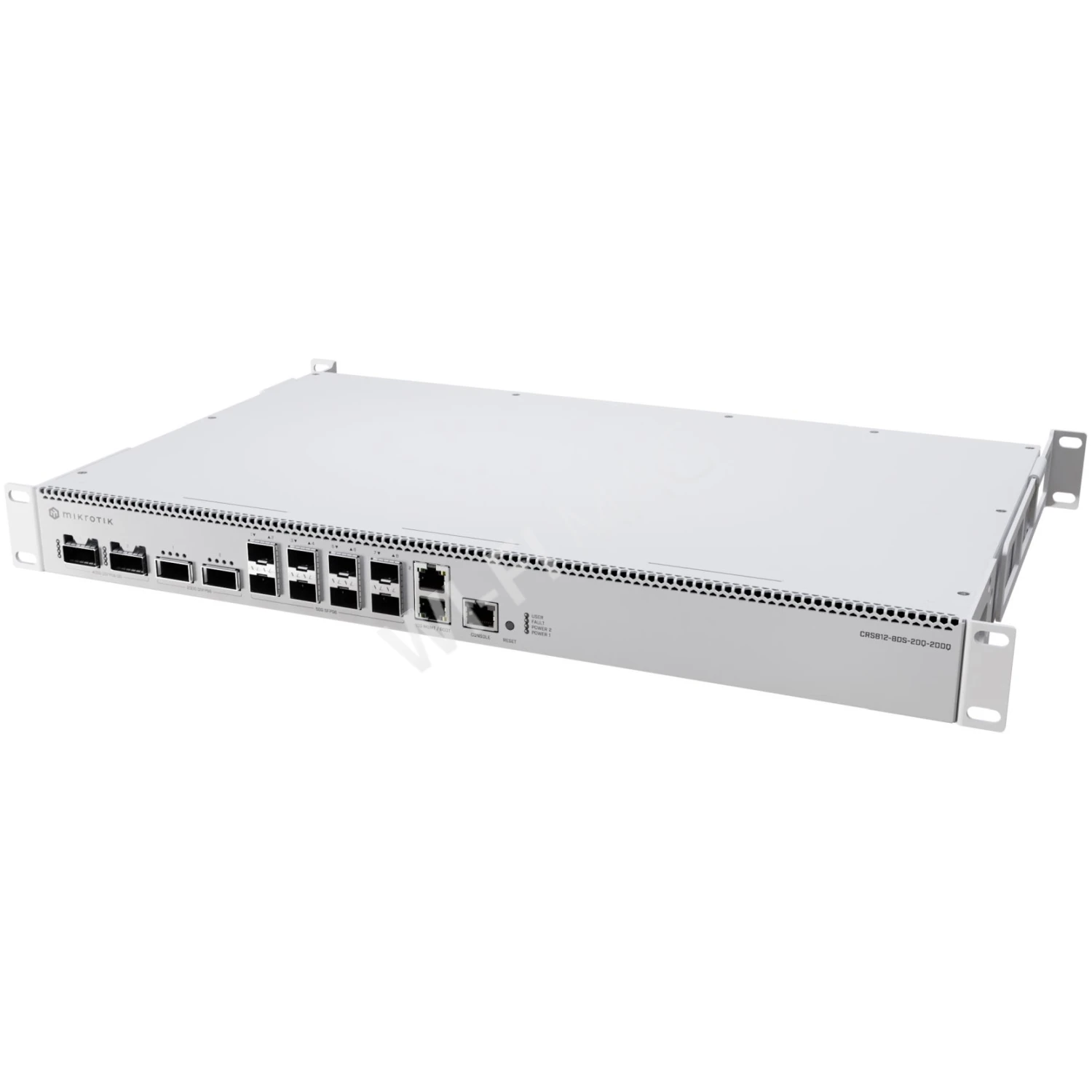 Mikrotik Cloud Router Switch CRS812-8DS-2DQ-2DDQ-RM, коммутатор с функциями маршрутизатора