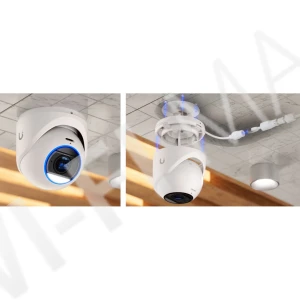 Ubiquiti UniFi Video Camera G6 Pro Turret White, 8 Мп белая уличная PoE+ турельная c 2,36-кратным оптическим зумом IP-видеокамера