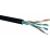 Кабель Conexpro UTP, CAT5e, PE, 24AWG, 6мм, 100м, черный
