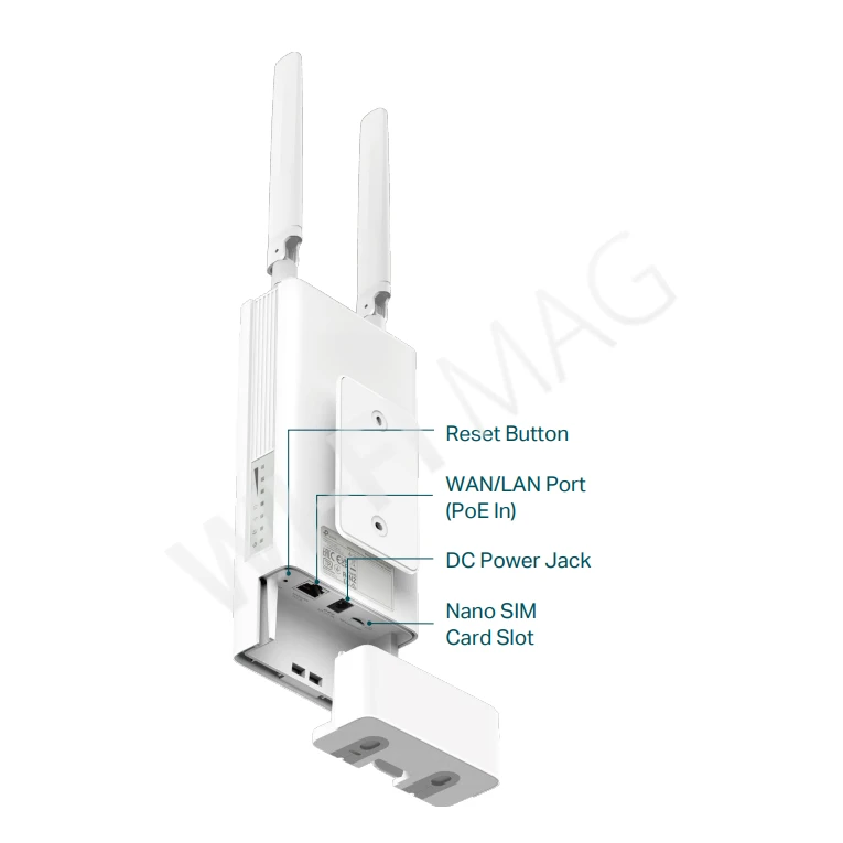 TP-Link TL-MR100-Outdoor N300, уличный Wi-Fi роутер 2,4 ГГц с поддержкой 4G LTE
