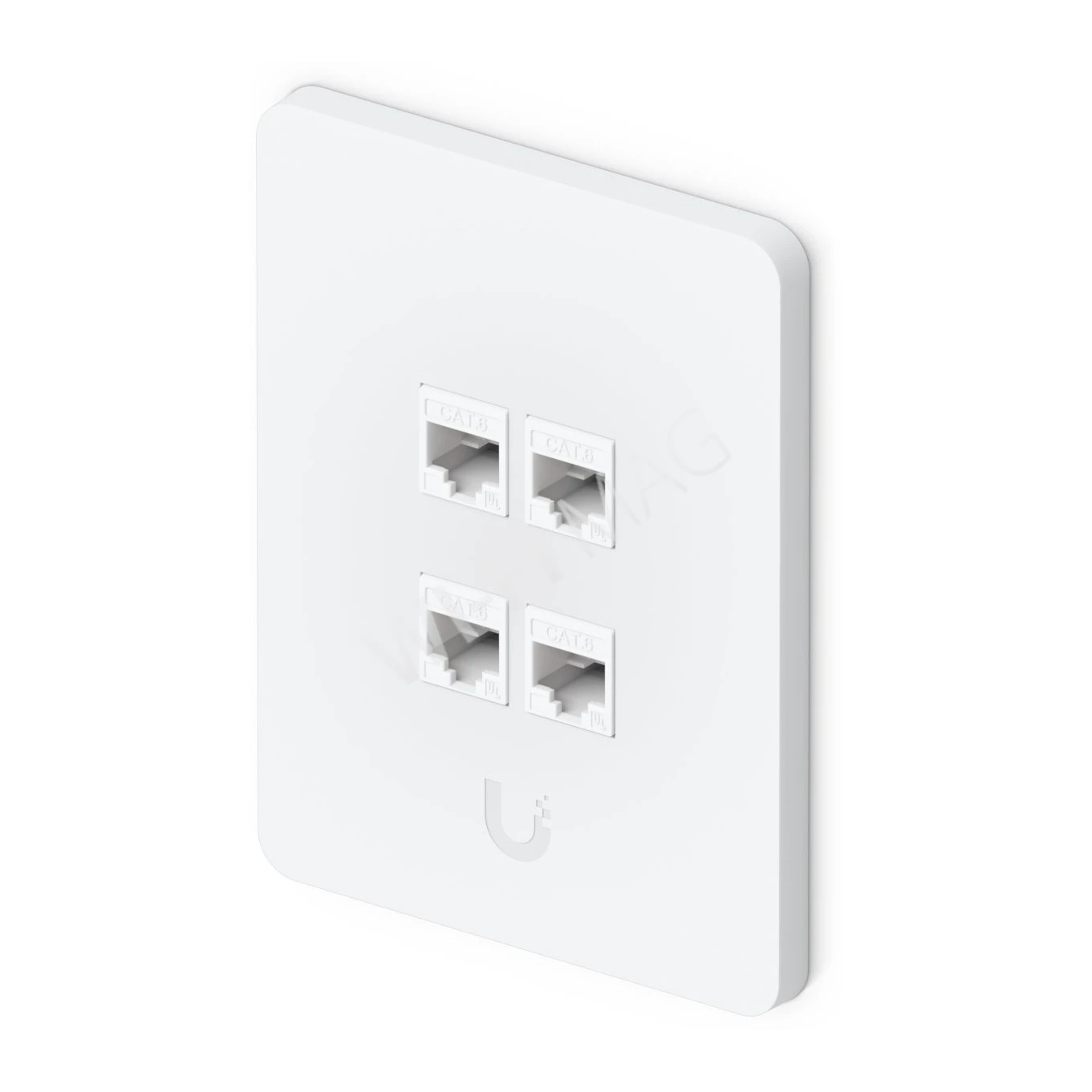 Ubiquiti Vertical 4-Port Paintable Keystone Wall Plate (4-pack) вертикальные панели с 4-мя слотами Keystone (4 штуки)