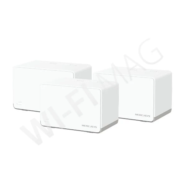 Mercusys Halo H80X (3-pack) AX3000, двухдиапазонная Mesh‑система Wi-Fi 6 (комплект 3 штуки)