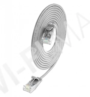 Кабель Wirewin SLIM LIGHT UTP Cat.6, 10.0 м серый