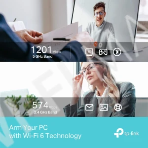 TP-Link Archer TX35U Plus AX1800, двухдиапазонный USB-адаптер Wi-Fi 6