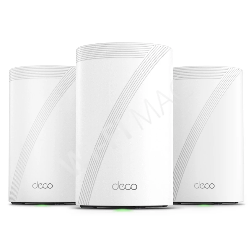 TP-Link Deco BE68 BE14000 (3-pack), трехдиапазонный Mesh-система Wi-Fi 7 (3 устройства)